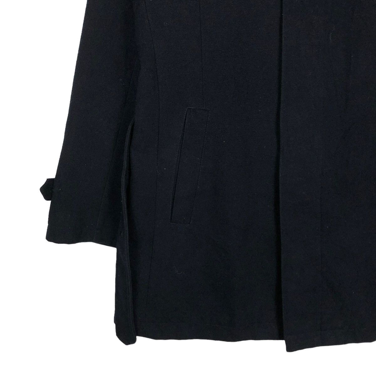 Issey Miyake 🔥VINTAGE BONDAGE DOUBLE COLLAR BIKER JACKET TETE HOMME Size US L / EU 52-54 / 3 - 4 Thumbnail