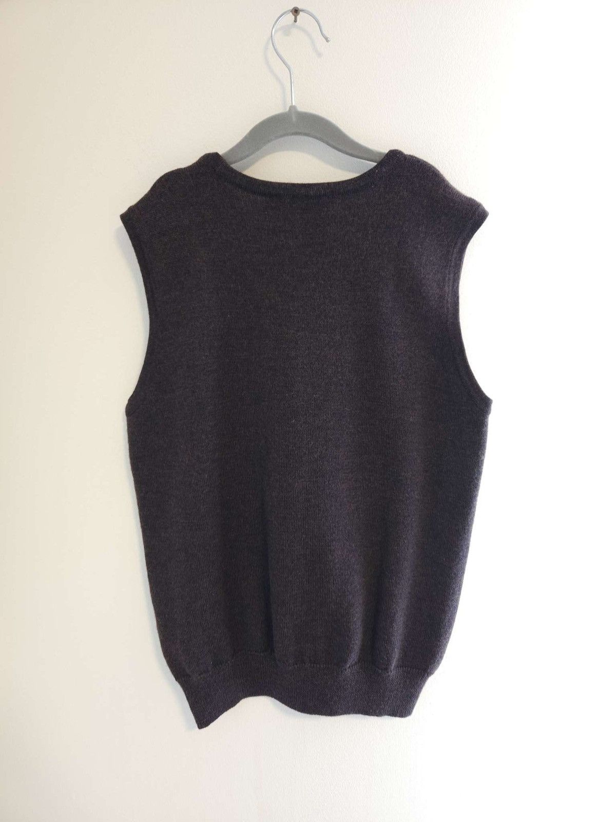 Roberta di Camerino × Vintage Vintage 100%Merino Superwash Wool Embroidery Vest By Roberta Size M / US 6-8 / IT 42-44 - 8 Thumbnail