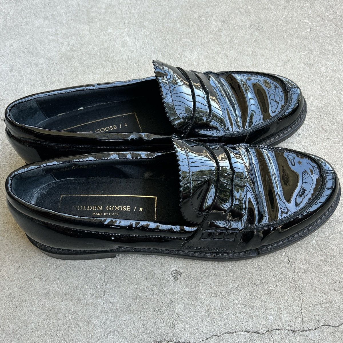 Golden Goose Golden goose black loafers Size US 7 / EU 40 - 1 Thumbnail