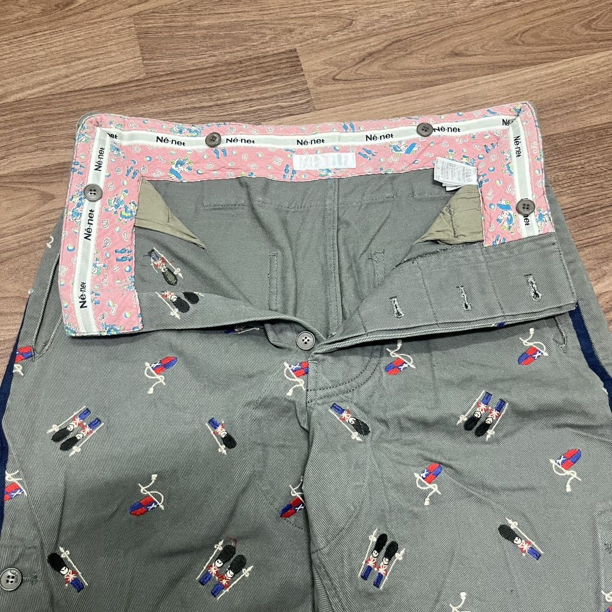 Ne-Net Ne-Net Issey Miyake Embroidered Short Pants Size US 30 / EU 46 - 5 Thumbnail
