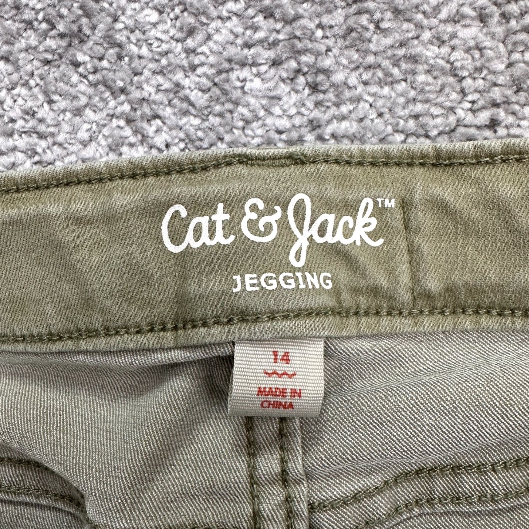 Vintage Cat & Jack Jeans Skinny 30x25.5 Juniors 14 Brown Mid Rise Denim Pocket 5-Pocket Stretch Regular Women Girls Mens Size 36" / US 14 / IT 50 - 6 Thumbnail