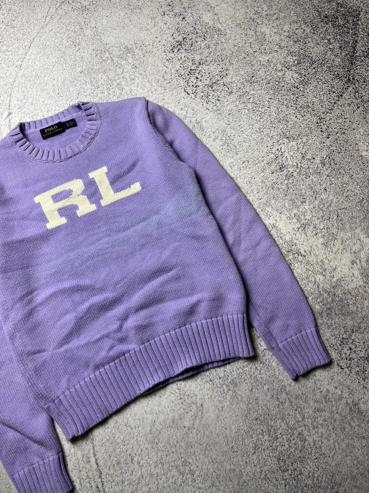 Polo Ralph Lauren Vintage Polo Ralph Lauren Sweater Big Logo Y2K Size S / US 4 / IT 40 - 4 Thumbnail