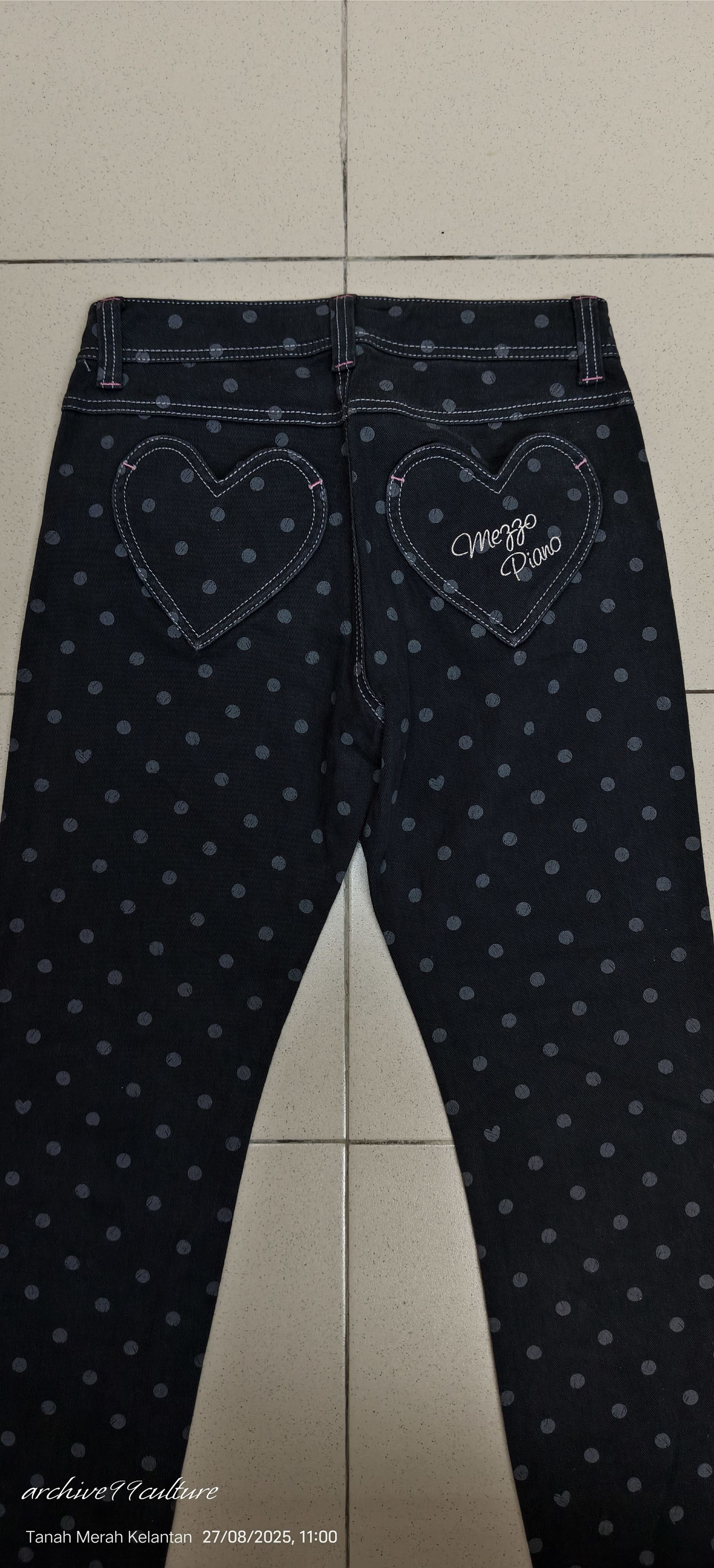 Japanese Brand FW2000 MEZZO PIANO For candy girl jeans Size 28" / US 6 / IT 42 - 14 Thumbnail