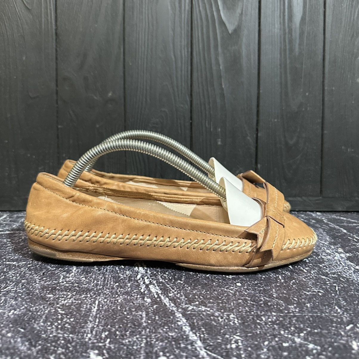 Prada PRADA - Leather Women’s Ballet flats size 36 Size US 6 / IT 36 - 1 Thumbnail