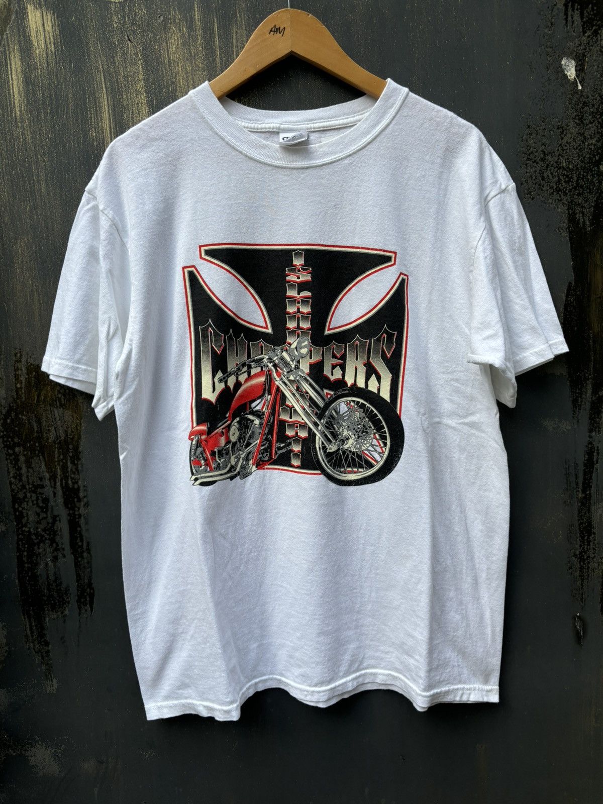 Vintage × West Coast Choppers RARE! Vintage 90’s Choppers Art Paul Walker Size US L / EU 52-54 / 3 - 2 Thumbnail
