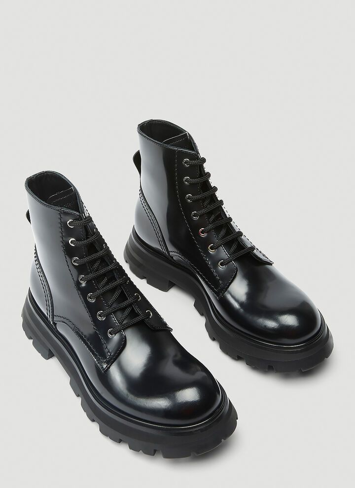 Alexander McQueen o1w1db10925 Wander Boot in Black Size US 9 / IT 39 - 3 Thumbnail