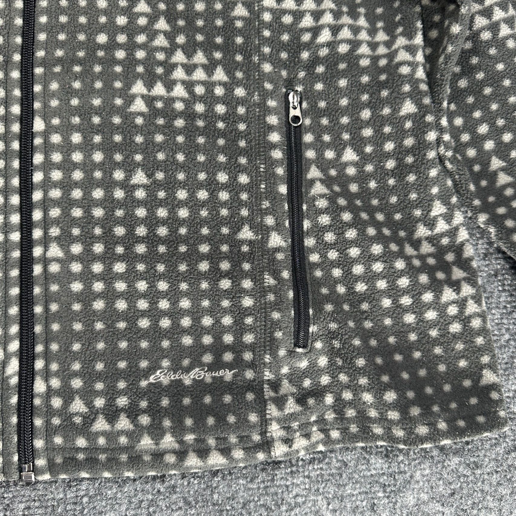 Eddie Bauer Eddie Bauer Jacket Womens M Gray Fleece Full Zip Pockets Regular Fit Size M / US 6-8 / IT 42-44 - 6 Thumbnail