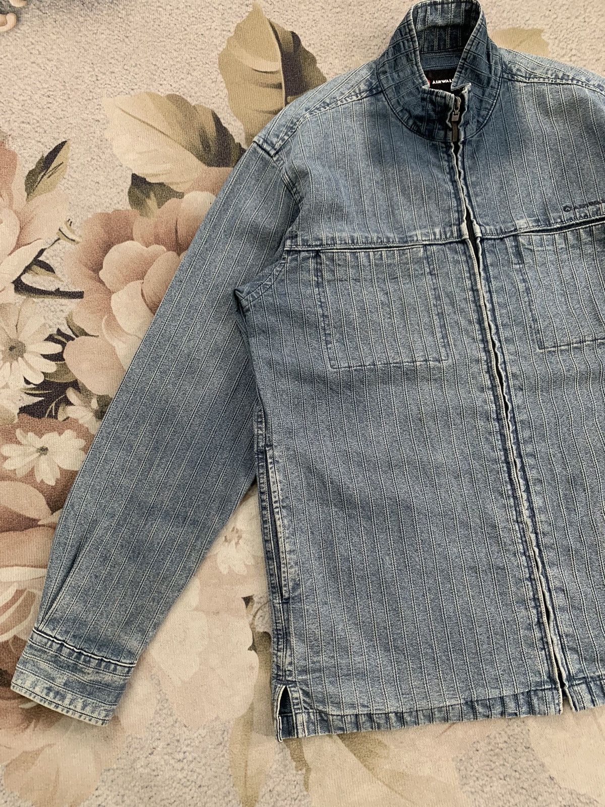 Airwalk × Vintage Full Zip Airwalk Jacket With Stripe Pattern Size US M / EU 48-50 / 2 - 3 Thumbnail