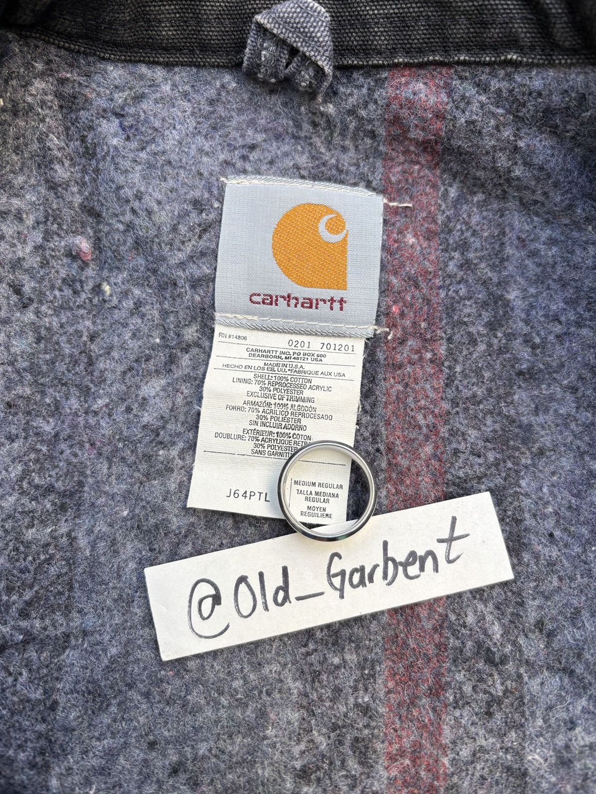 Carhartt ❌SOLD❌ VTG 2001 Petrol Blue Carhartt Detroit Jacket J64 PTL Size US M / EU 48-50 / 2 - 8 Thumbnail