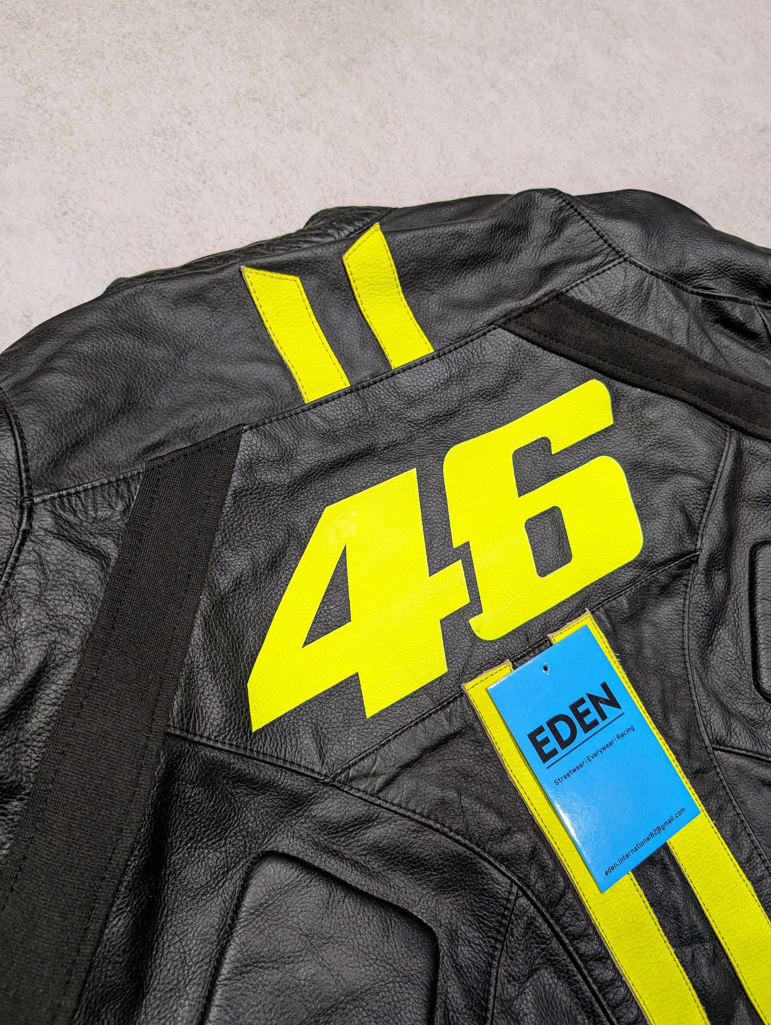 Alpinestars 💥 Valentino Rossi Dainese VR46 Leather Racing Jacket Rare Size US XXL / EU 58 / 5 - 9 Thumbnail