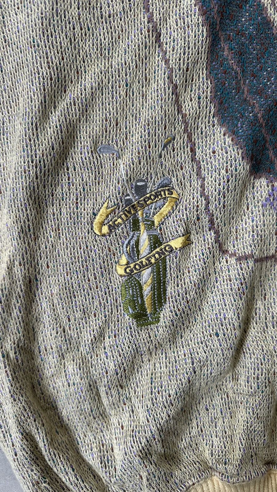Lindbergh VINTAGE LINDBERGH KNITTED ART SWEATSHIRT Size US L / EU 52-54 / 3 - 2 Thumbnail