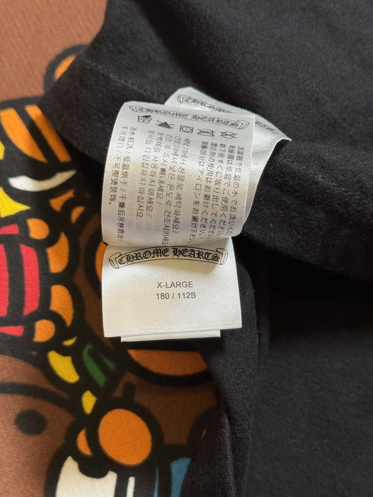 Chrome Hearts Chrome Hearts Black/Script Logo Long Sleeve Tee Size US XL / EU 56 / 4 - 11 Thumbnail