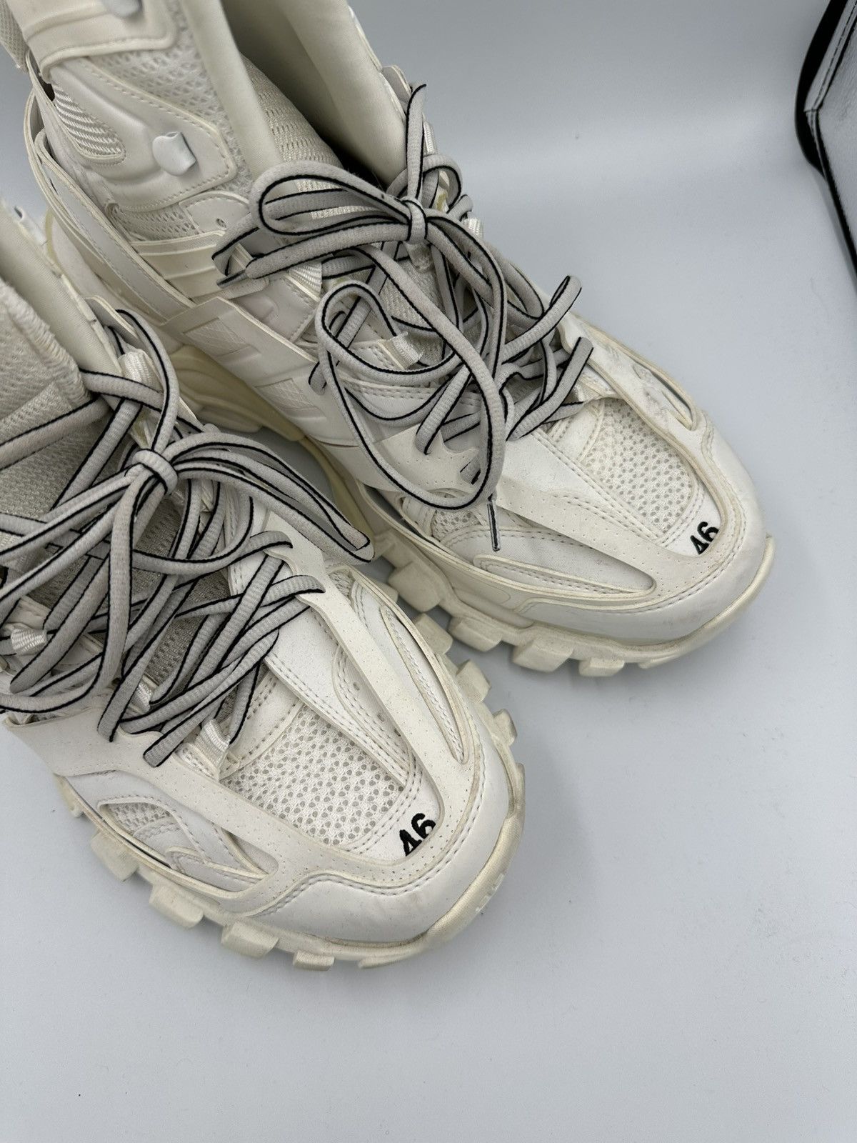 Balenciaga Balenciaga TRACK HIGH TOP SNEAKERS Size US 12.5 / EU 45-46 - 4 Thumbnail