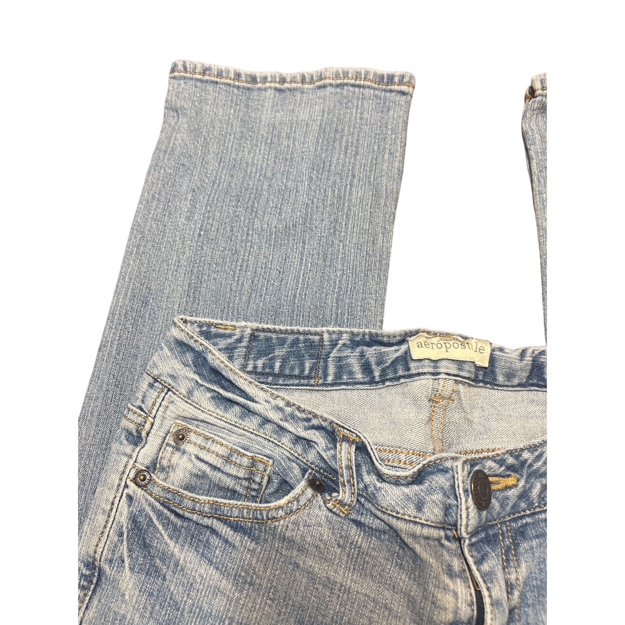 Aeropostale Aeropostale Chelsea Bootcut Jeans Size 5/6 Reg Womens Light Size 28" / US 6 / IT 42 - 2 Thumbnail