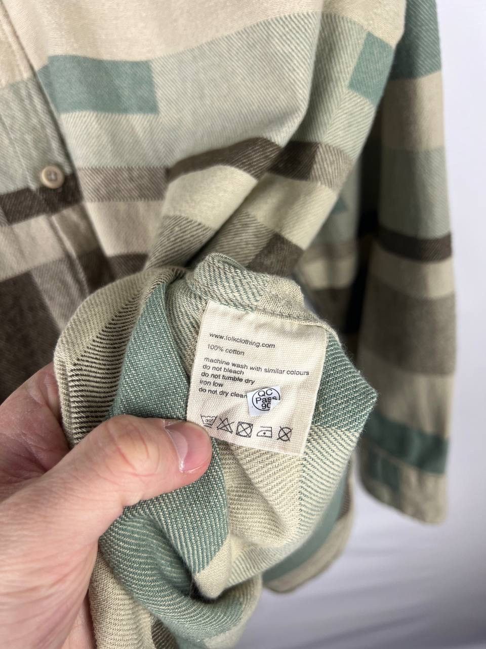 Folk Folk luxury flannel shirt size L Size US L / EU 52-54 / 3 - 6 Thumbnail