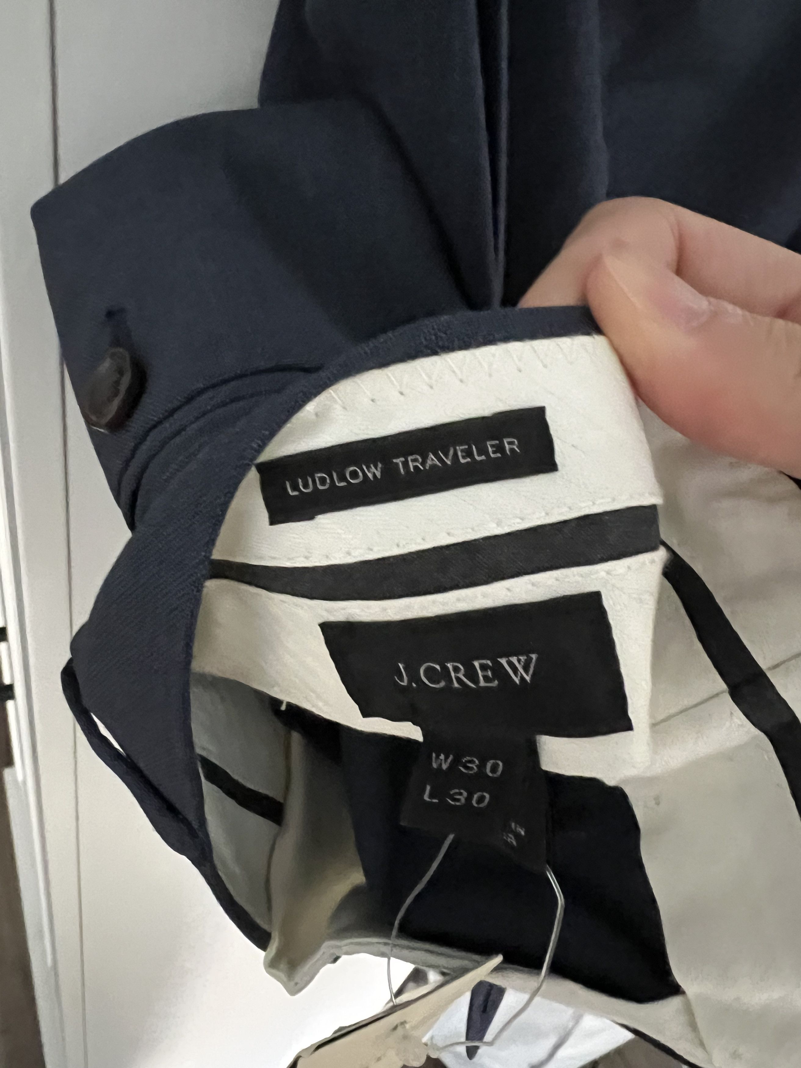 J.Crew Ludlow Traveler Wool Pants Size US 30 / EU 46 - 3 Thumbnail