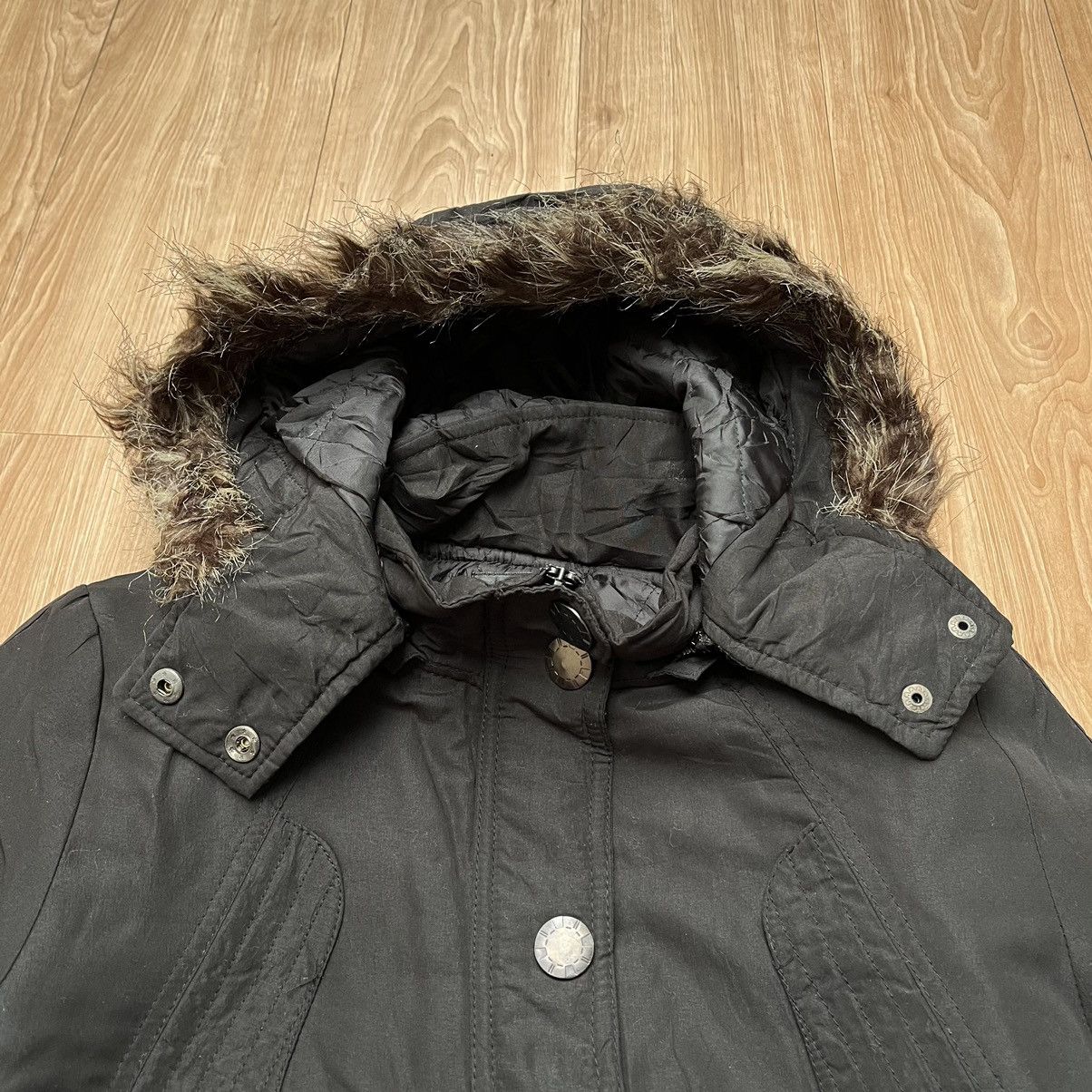 Japanese Brand 2000S Cornflake Japan Fur Faux Jacket LGB Style Size L / US 10 / IT 46 - 3 Thumbnail