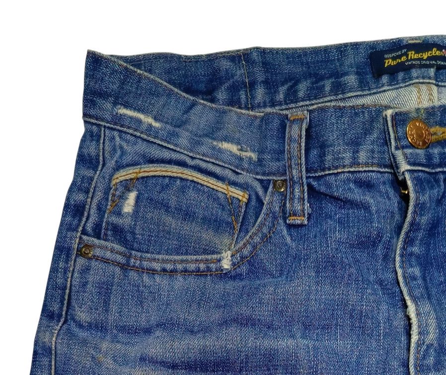 Hysteric Glamour Selvedge Distressed Denim Jeans Size M Size 30" / US 8 / IT 44 - 7 Thumbnail