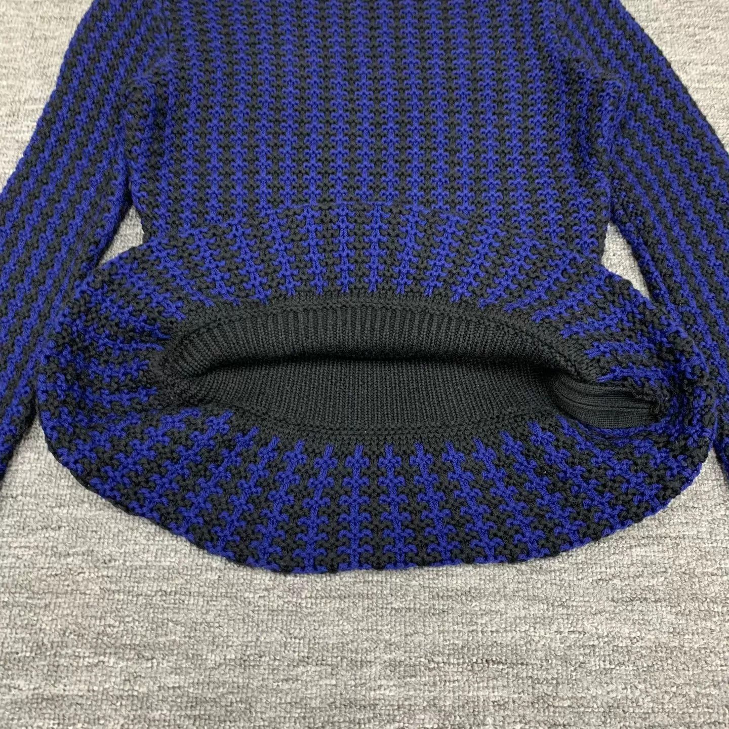 Dior Dior Black Blue Wool Sweater 38 95 New Size S / US 4 / IT 40 - 7 Thumbnail