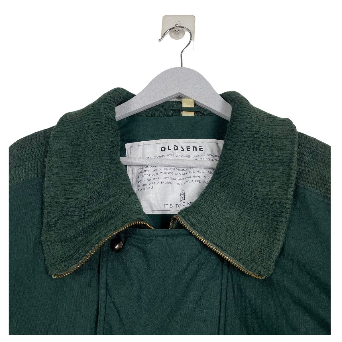 Japanese Brand 💥80s OLDSENE BOMBER JACKET INSPIRED ISSEY MIYAKE Size US L / EU 52-54 / 3 - 6 Thumbnail