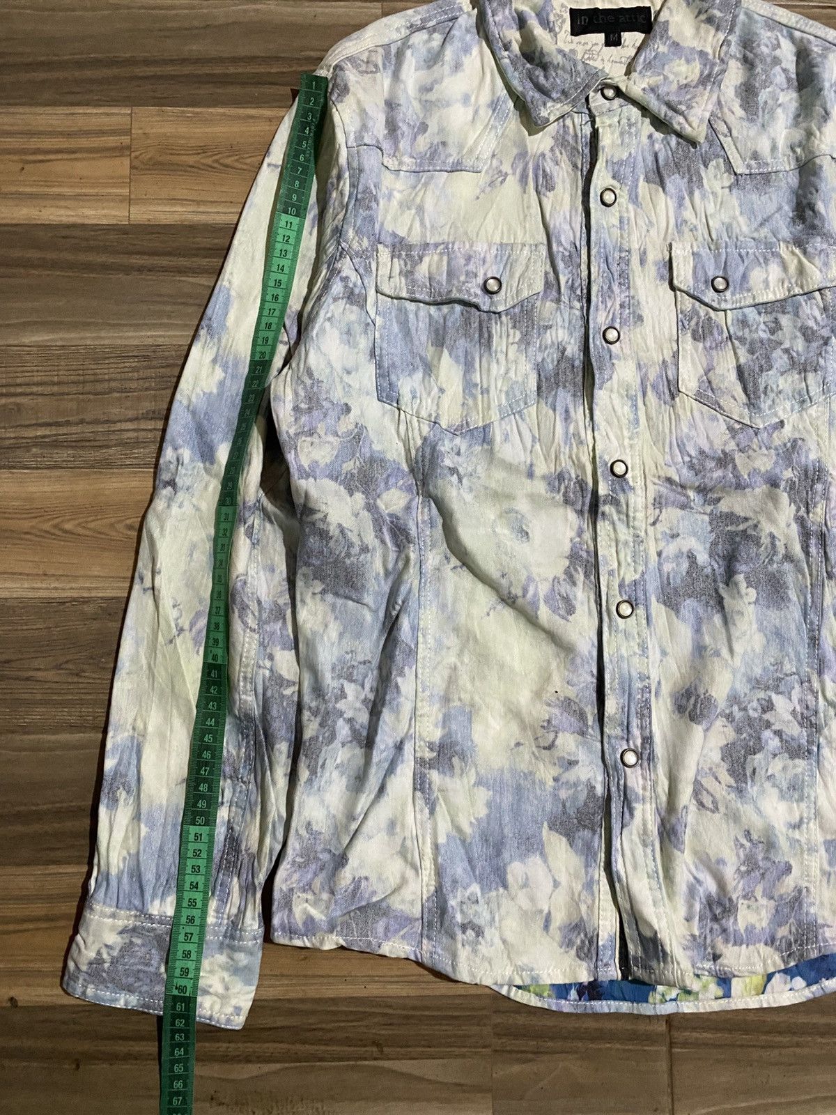 Japanese Brand × Vintage IN THE ATTIC FLORAL SHIRT Size US M / EU 48-50 / 2 - 9 Thumbnail