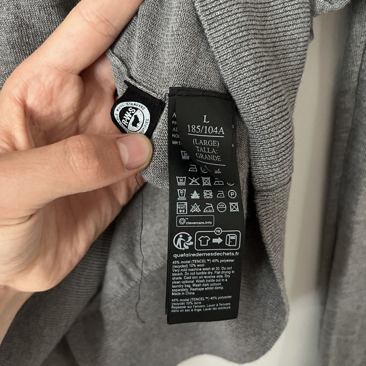 Allsaints AllSaints Nomo Crew Jumper Men's L Size US L / EU 52-54 / 3 - 15 Thumbnail