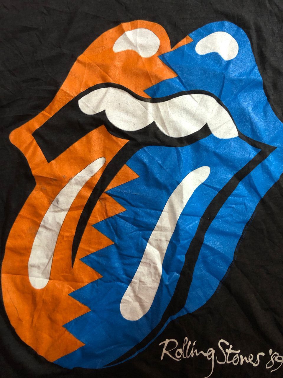 Band Tees × The Rolling Stones × Vintage Vintage Rolling Stones UK Band Size US L / EU 52-54 / 3 - 5 Thumbnail