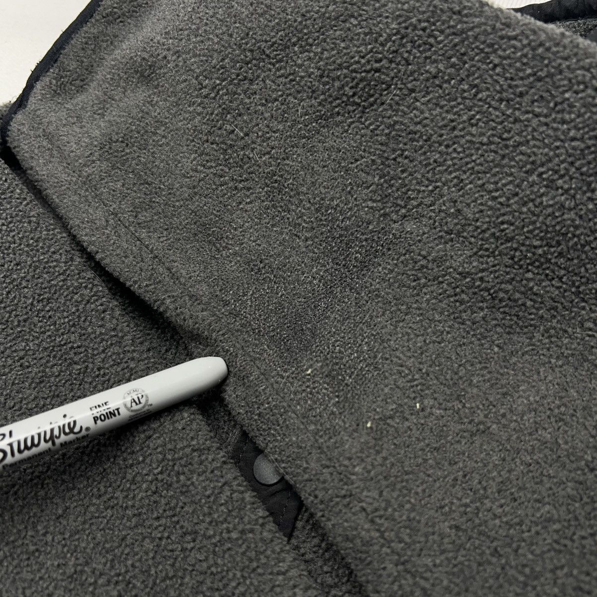 L.L. Bean × Vintage VTG LL Bean Sweater Grey Fleece Pullover Polartec Snap Retro Size S / US 4 / IT 40 - 8 Thumbnail