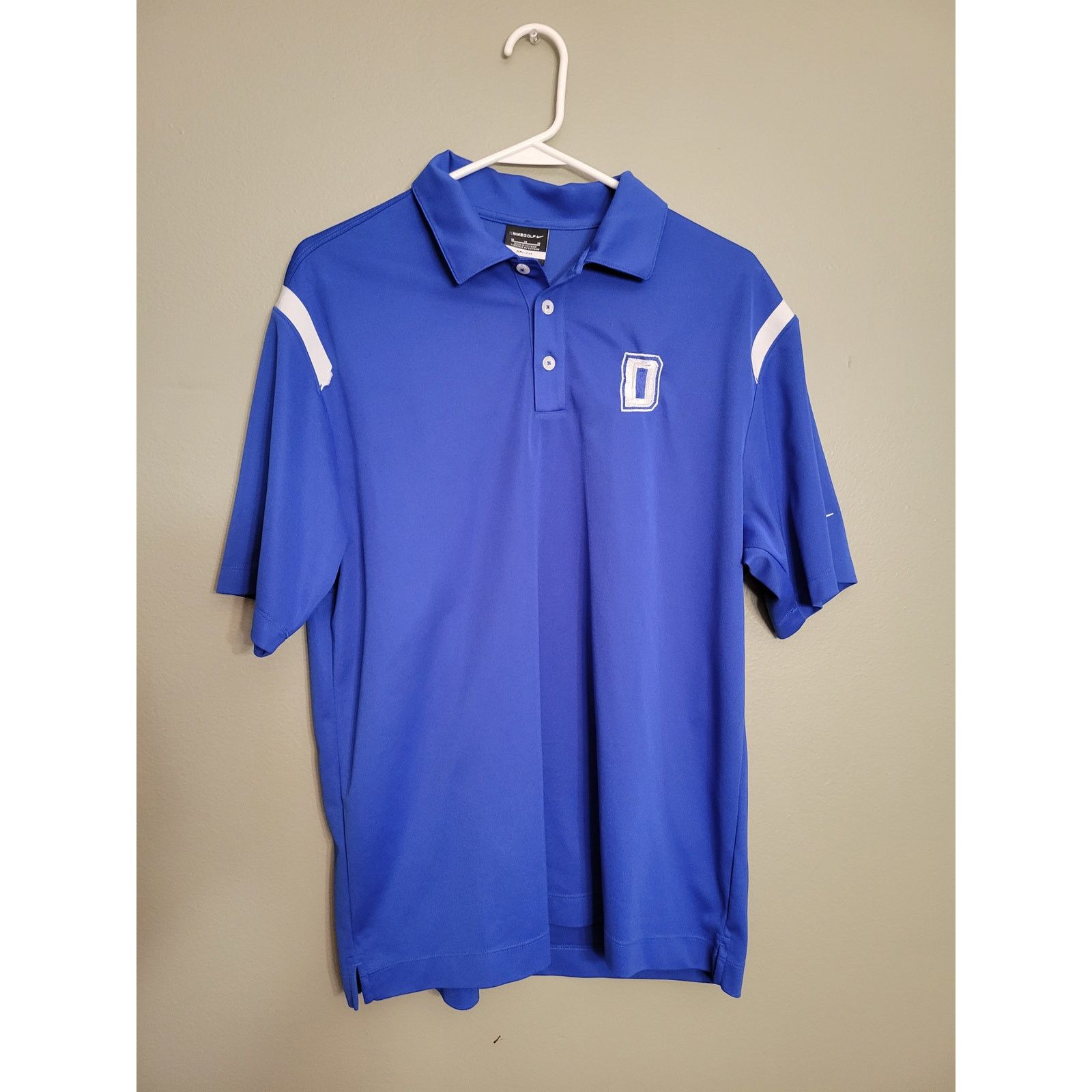 Nike Men's Nike Golf Dri Fit Blue Polo Collared Shirt Size M Size US M / EU 48-50 / 2 - 5 Thumbnail