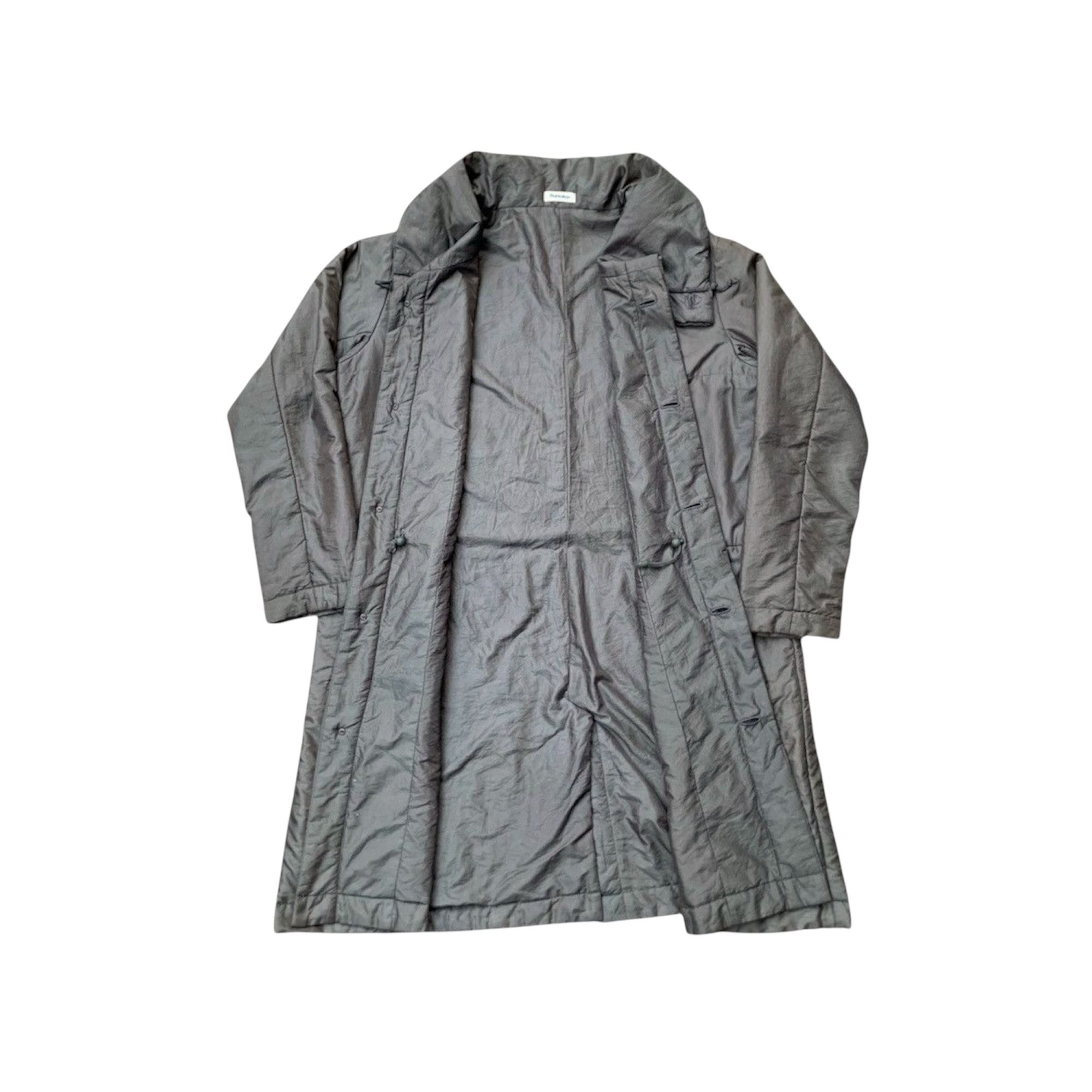 Issey Miyake Vintage ISSEY MIYAKE Plantation Nylon Polarized Trench Coat Size US M / EU 48-50 / 2 - 2 Thumbnail