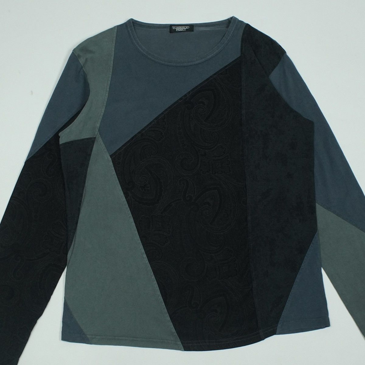 Tornado Mart *NoTariff Tornado Mart Japan Patchwork LS Tops Size ONE SIZE - 2 Thumbnail