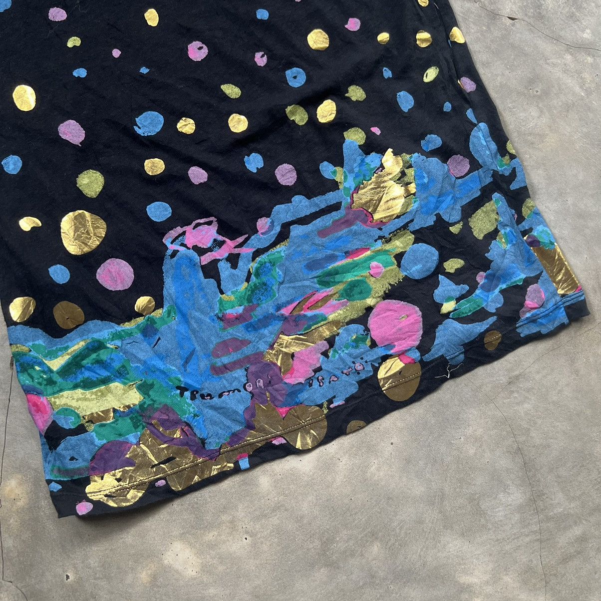 Issey Miyake Vintage Tsumori Chisato Art Polka Dot Shirt Size M / US 6-8 / IT 42-44 - 4 Thumbnail