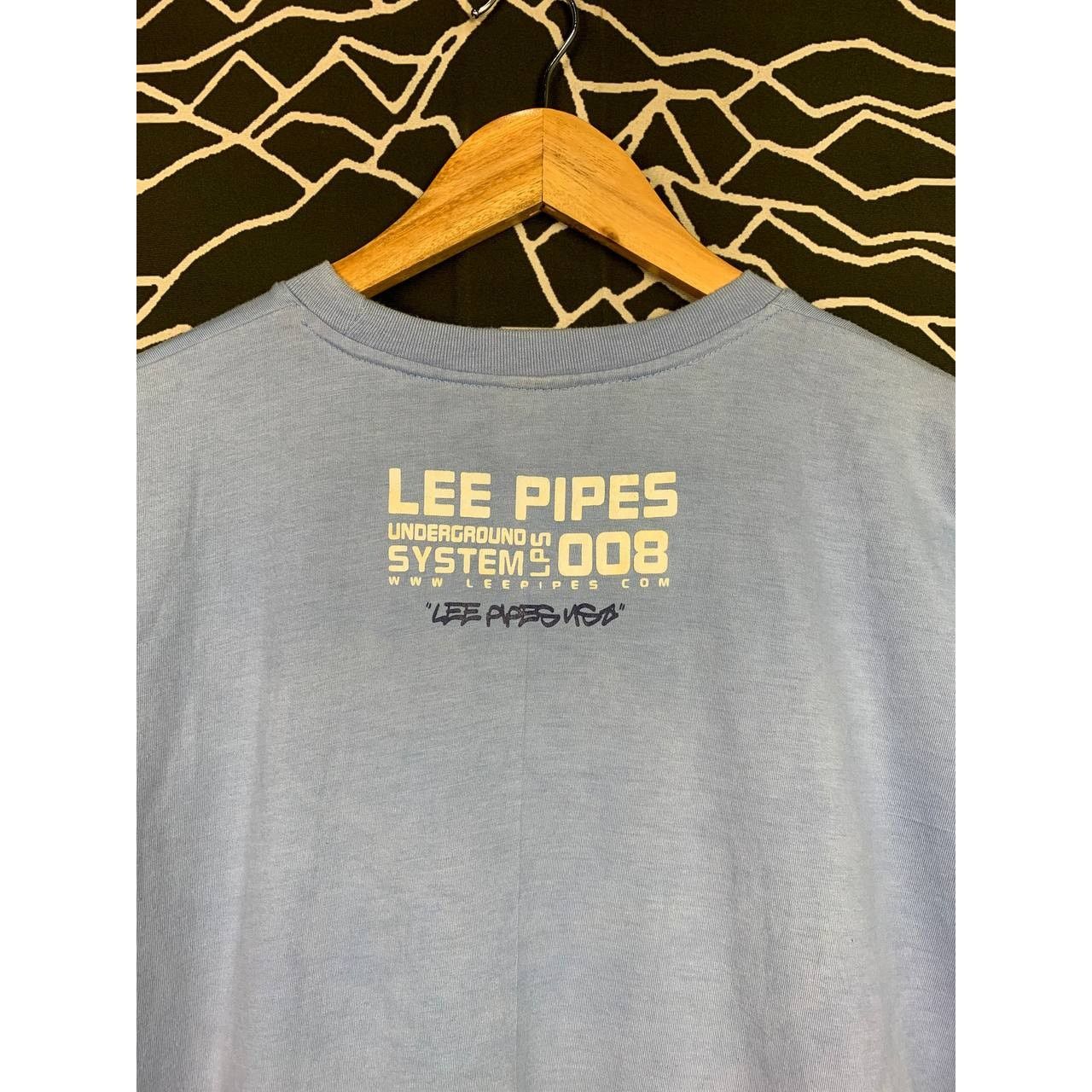 Lee Vtg LEE PIPES Skateboarding Underground System Tee Size US L / EU 52-54 / 3 - 4 Thumbnail