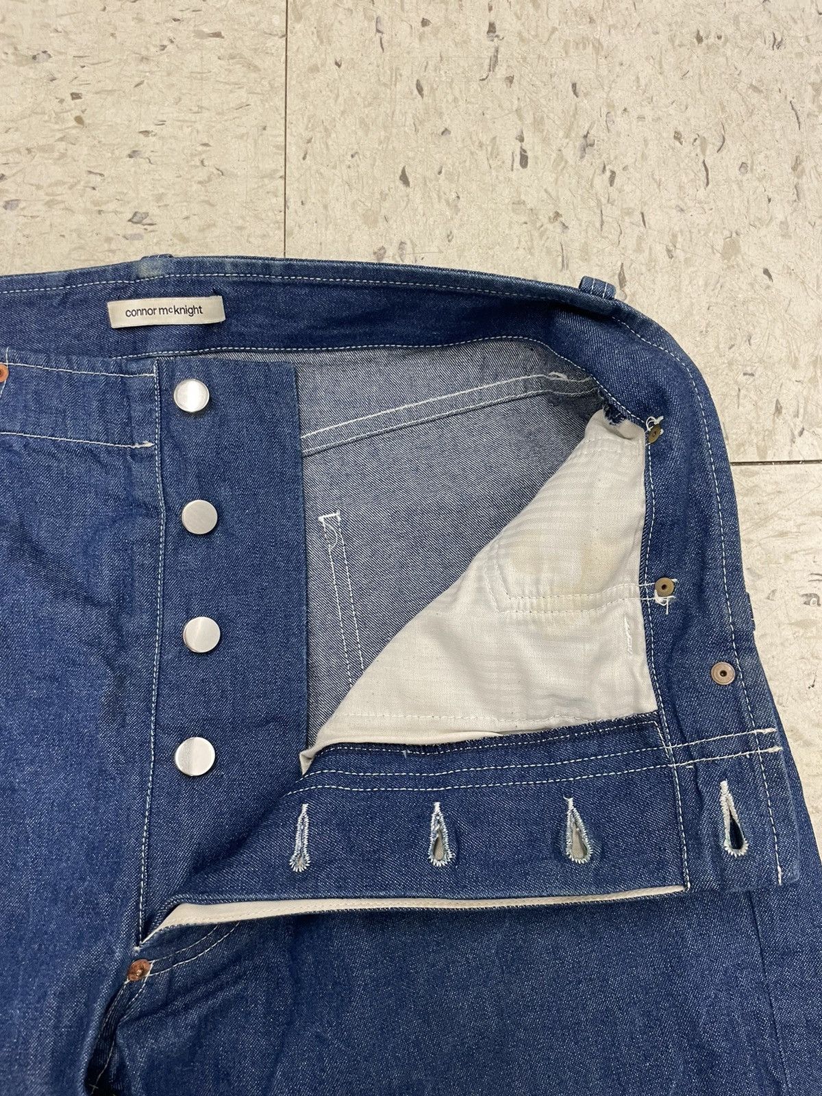 Connor McKnight Relaxed Fit Jeans Wide Leg Denim Size US 36 / EU 52 - 6 Thumbnail