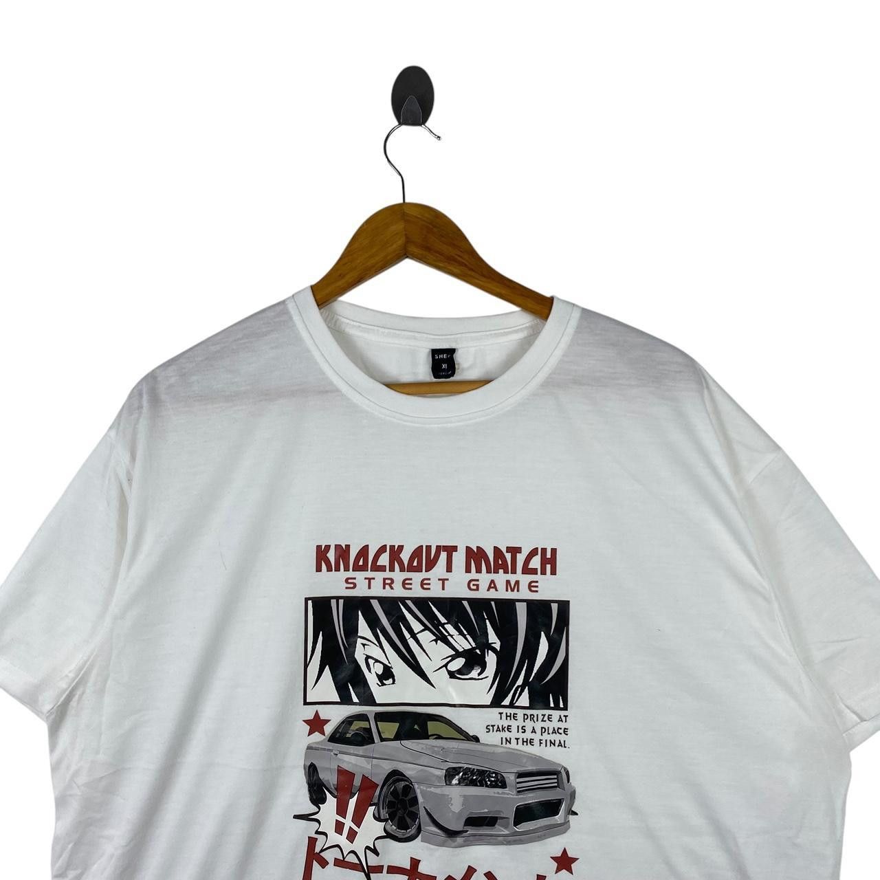 Anime ANIME KNOCKOUT MATCH Street Game Racing Tee Shirt Top Size US XL / EU 56 / 4 - 2 Thumbnail