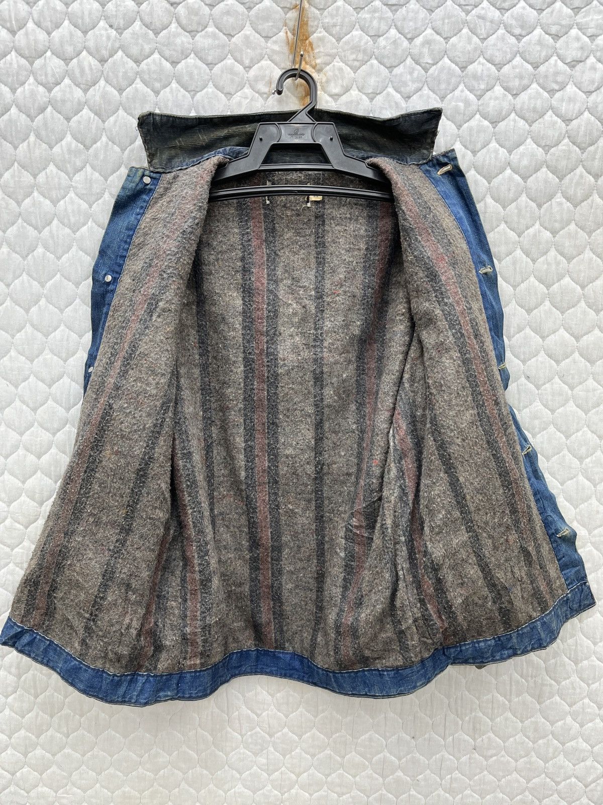 Sears 🔥STEALS🔥 VTG SEARS BLANKET LINED DENIM CHORE JACKET Size US S / EU 44-46 / 1 - 7 Thumbnail