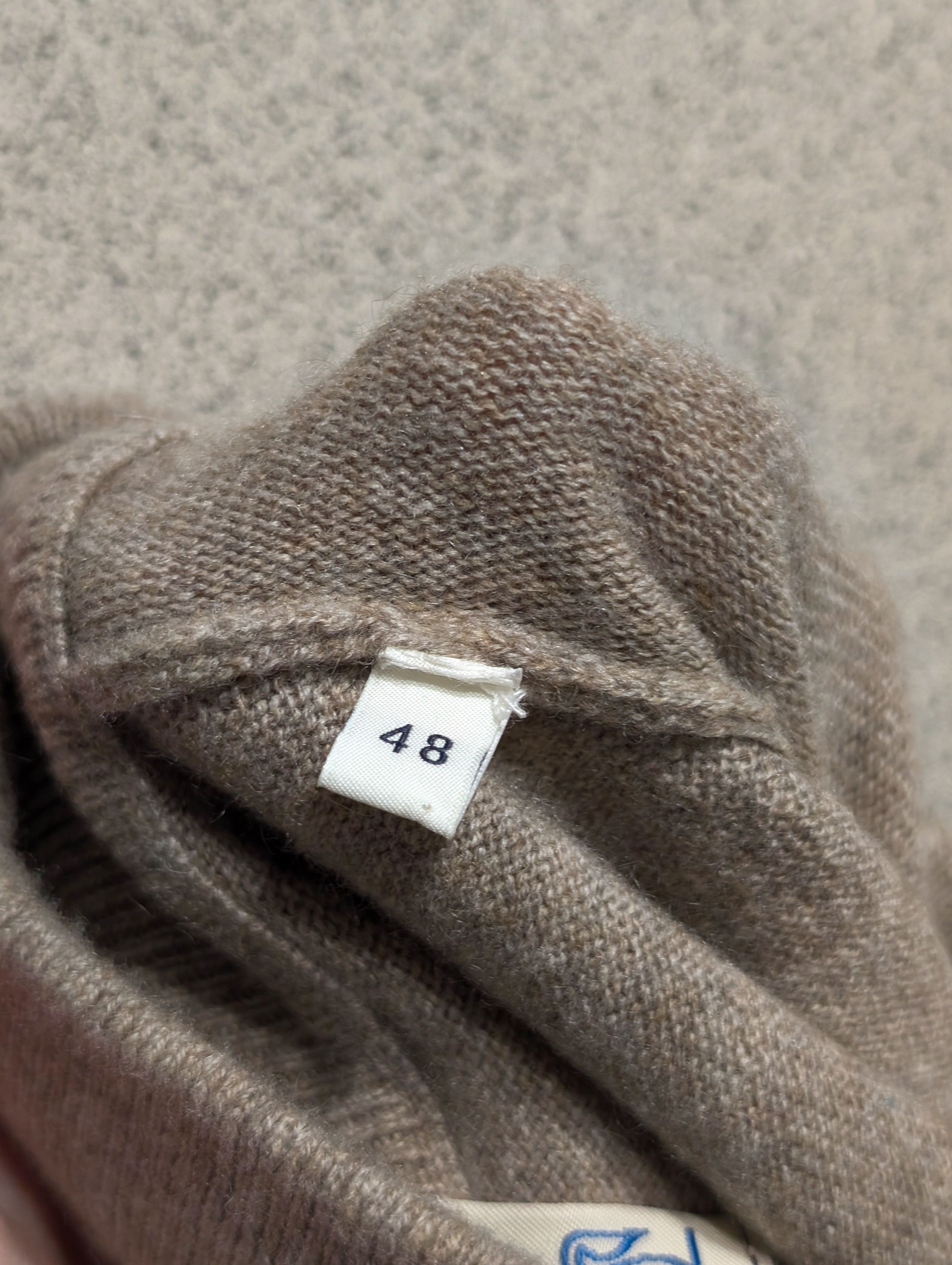 Ballantyne 100% cashmere Ballantyne Half-zip sweater in pure cashmere Size US M / EU 48-50 / 2 - 11 Thumbnail