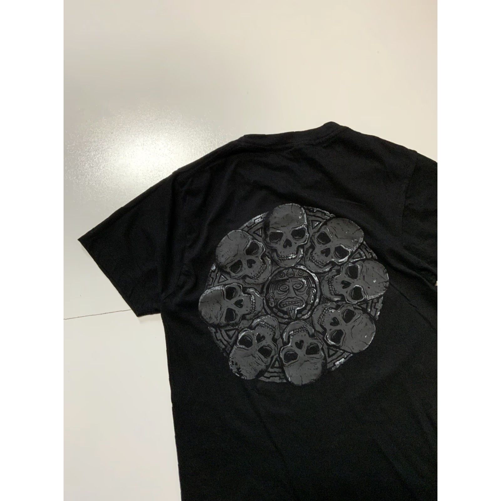 Vintage VINTAGE 8 Kalacas Skacore Ska Hardcore Punk Rock Band Skulls Graphic Black S/S T-Shirt S Mens Small Size US S / EU 44-46 / 1 - 4 Thumbnail