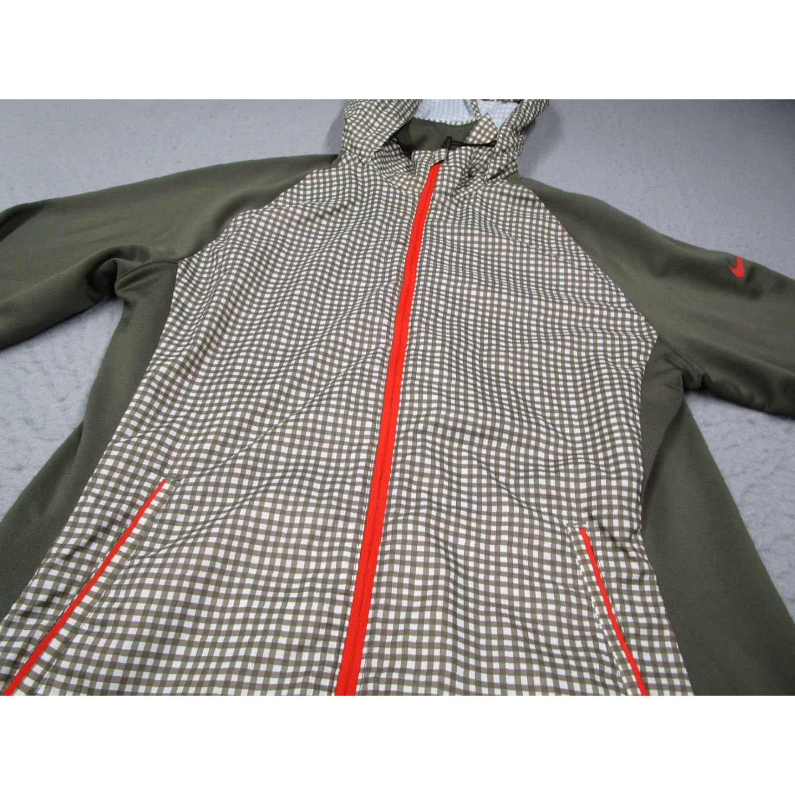 Nike Nike Golf Jacket Mens M Green Full Zip Hooded Windbreaker Sport Travel Size US M / EU 48-50 / 2 - 2 Thumbnail