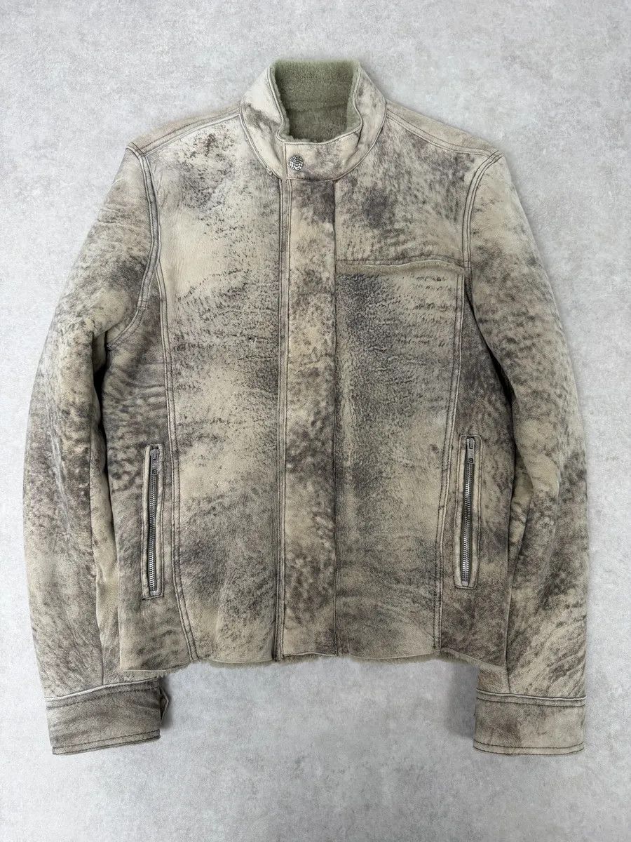 Roberto Cavalli Roberto Cavalli Premium Raw Shearling Leather Jacket Size US M / EU 48-50 / 2 - 1 Thumbnail