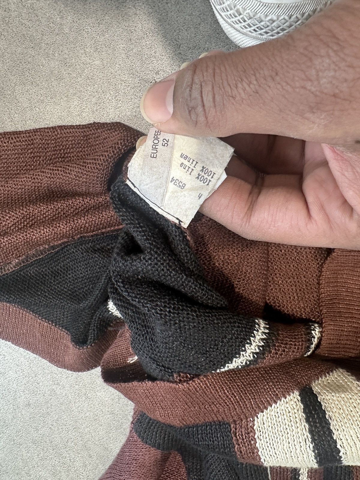 Fendi Vintage Fendi jumper/Sweater Size US L / EU 52-54 / 3 - 5 Thumbnail
