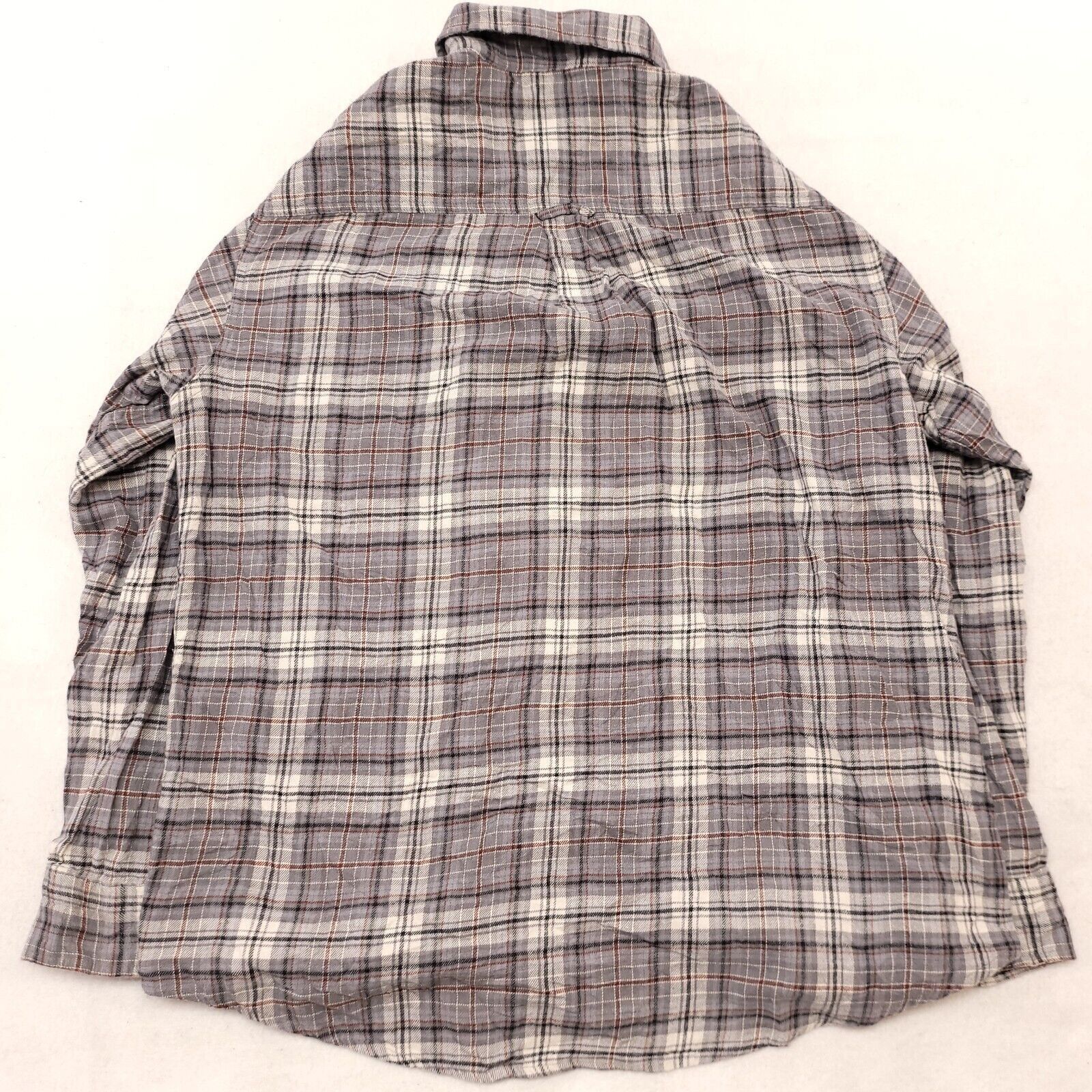 Wolverine Wolverine Tartan Flannel Shirt Mens Size Extra Large XL Gray Size US XL / EU 56 / 4 - 10 Thumbnail