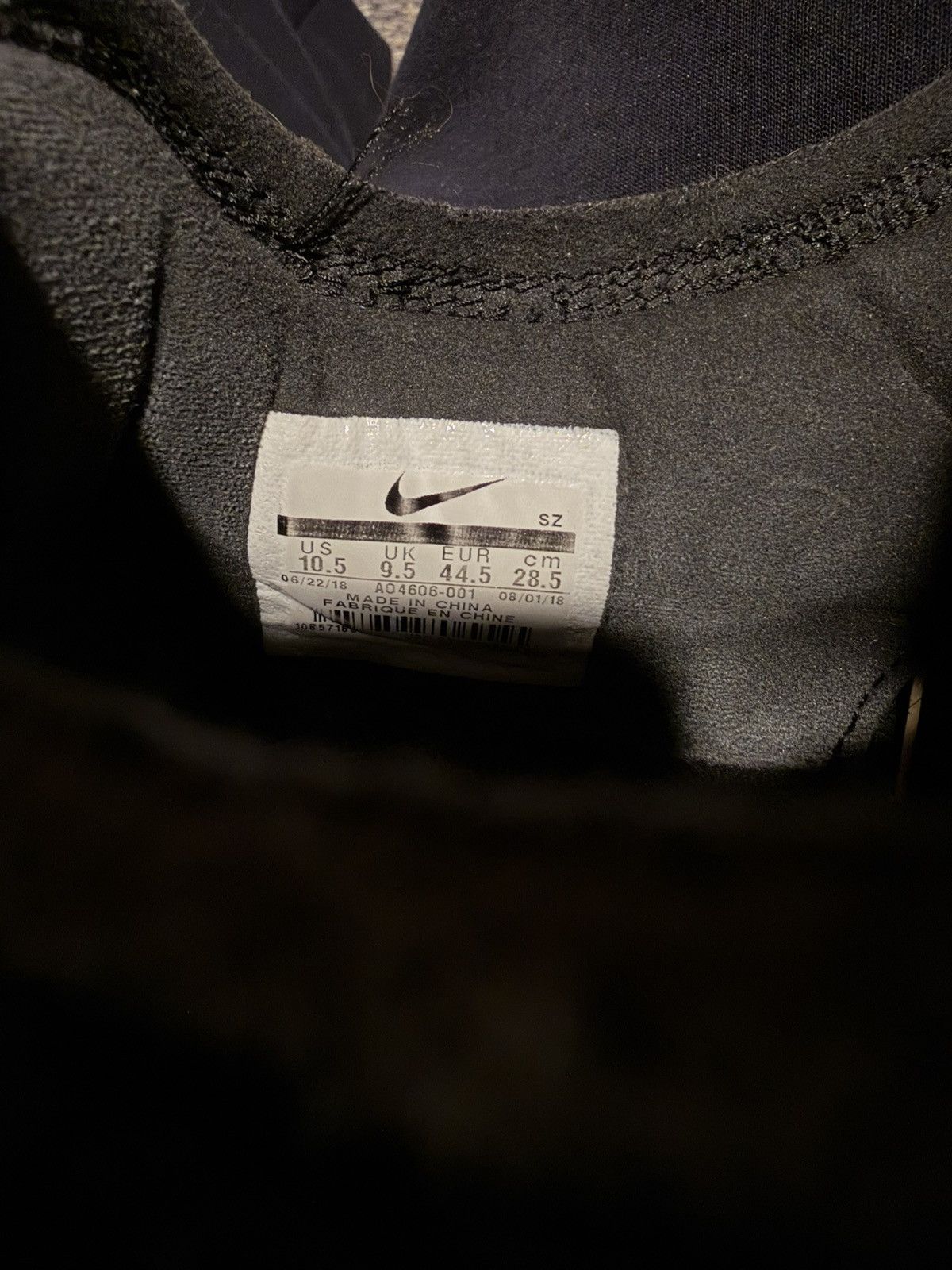 Nike × Off-White Off White x Nike Air Force 1 Low Black Size US 10.5 / EU 43-44 - 6 Thumbnail