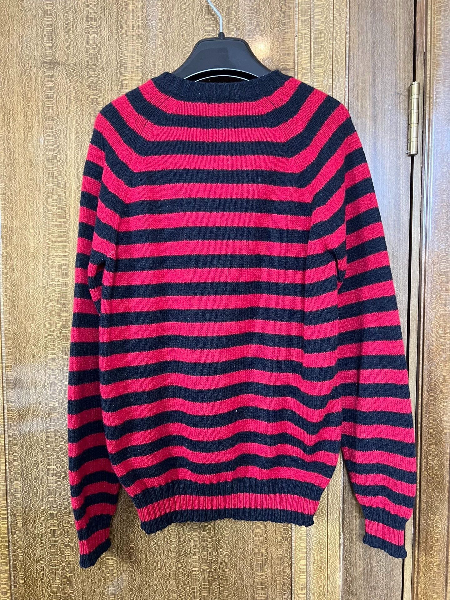 Saint Laurent Paris Saint Laurent Paris Saint Laurent Paris Black and red stri Size US S / EU 44-46 / 1 - 2 Thumbnail