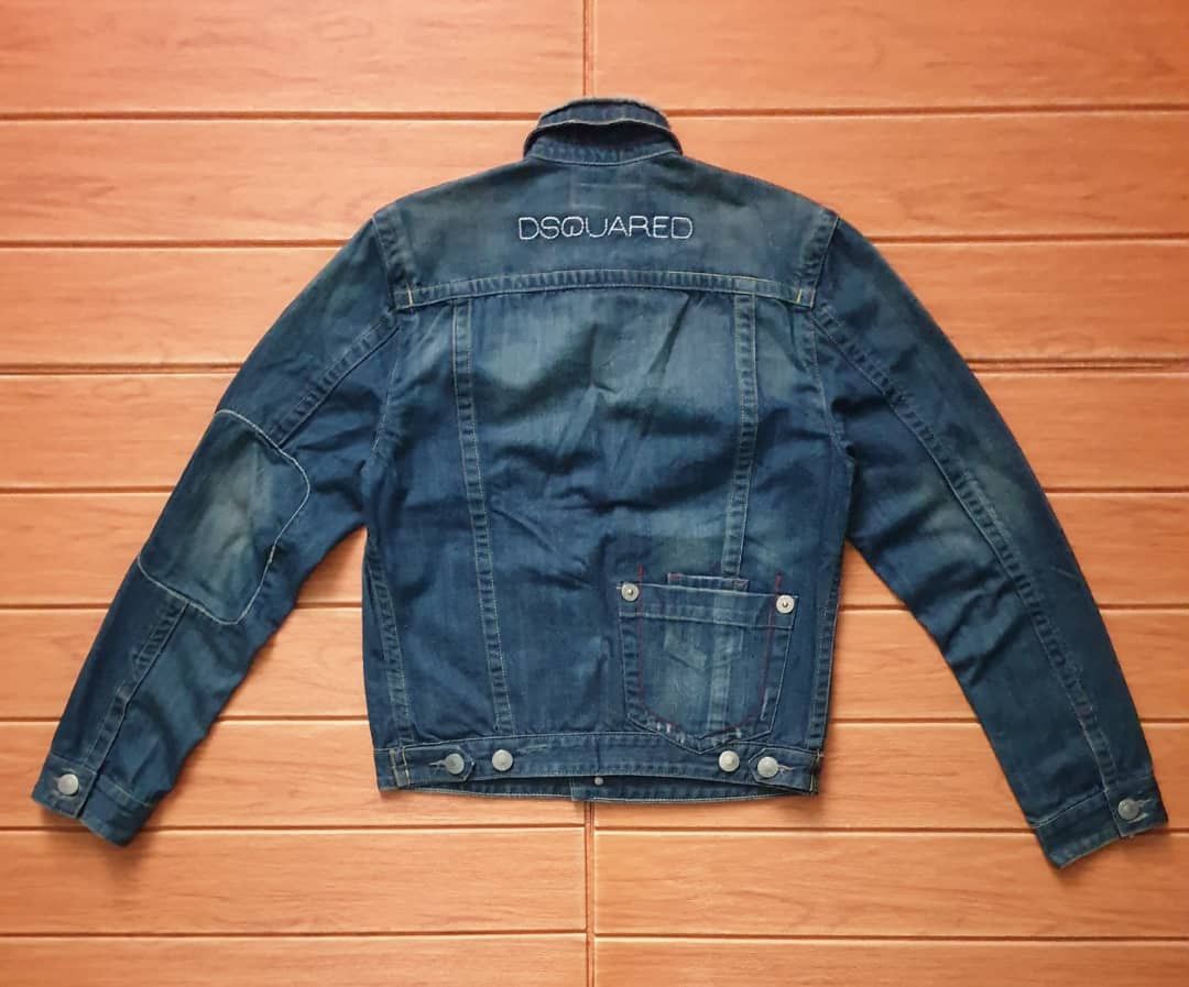 Dsquared2 Dsquared2 patchwork Japanese style denim jacket Size US M / EU 48-50 / 2 - 11 Thumbnail