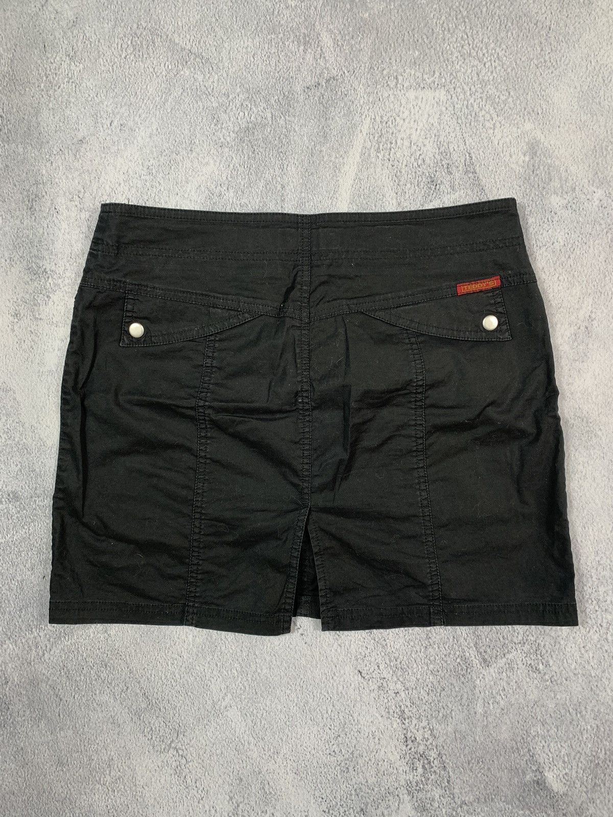 Japanese Brand × Vintage Vintage Y2K Avant Garde bondage mini skirt opium streetwear Size 31" - 5 Thumbnail