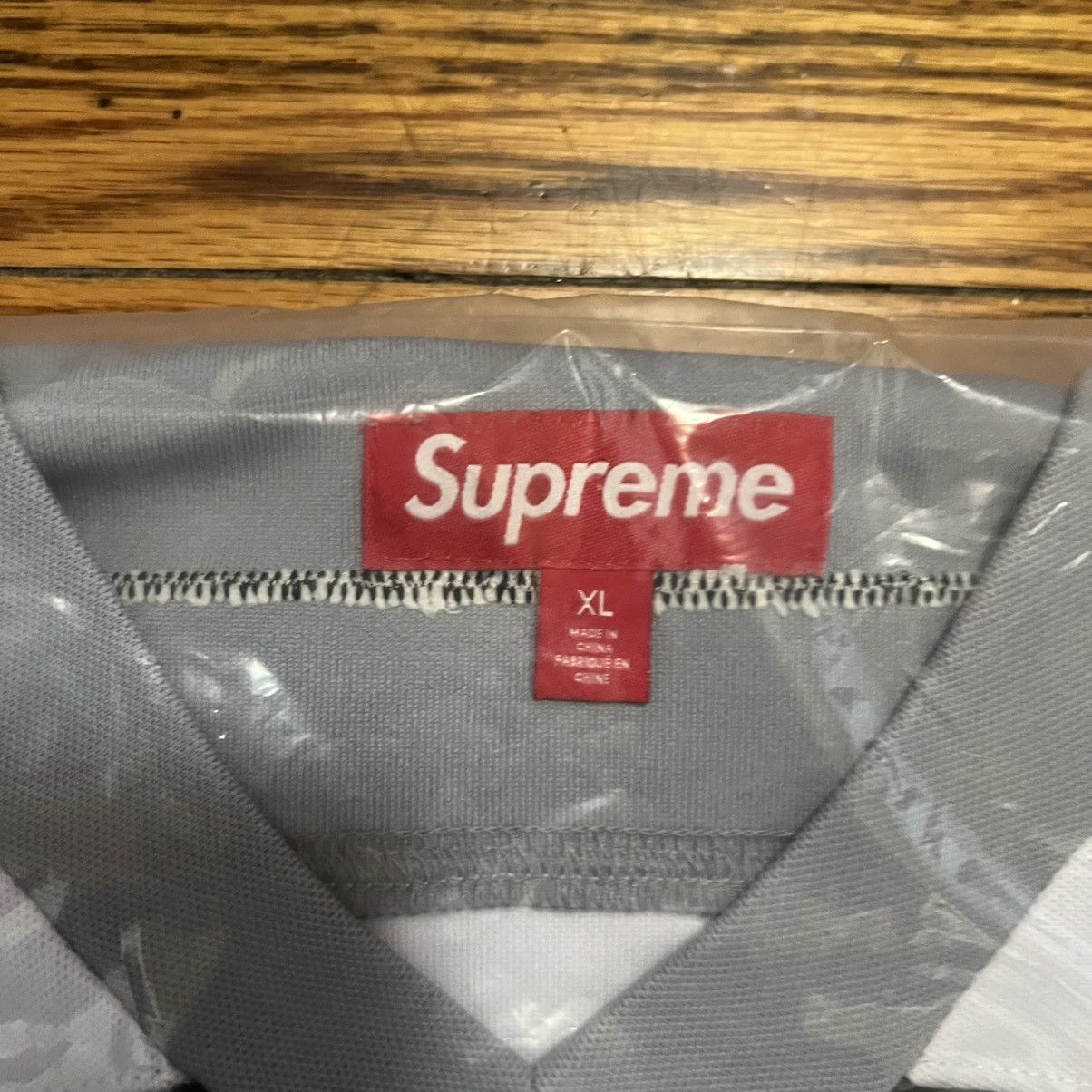 Supreme Supreme Fire & Ice Hockey Jersey Black Size: XL Size US XL / EU 56 / 4 - 4 Thumbnail