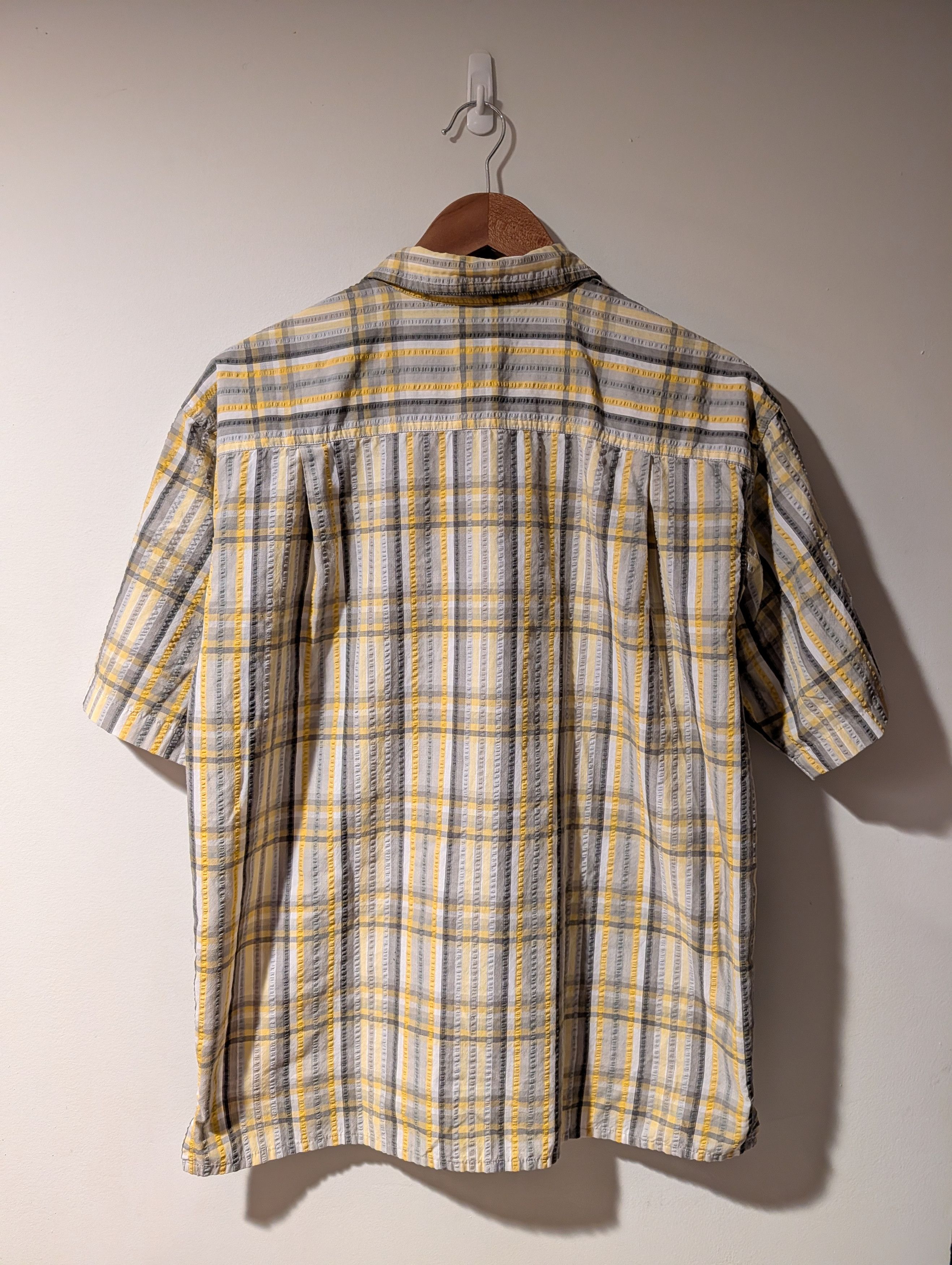 Patagonia Vintage Y2K Patagonia Yellow Short Sleeve Button Up Shirt Size US M / EU 48-50 / 2 - 6 Thumbnail