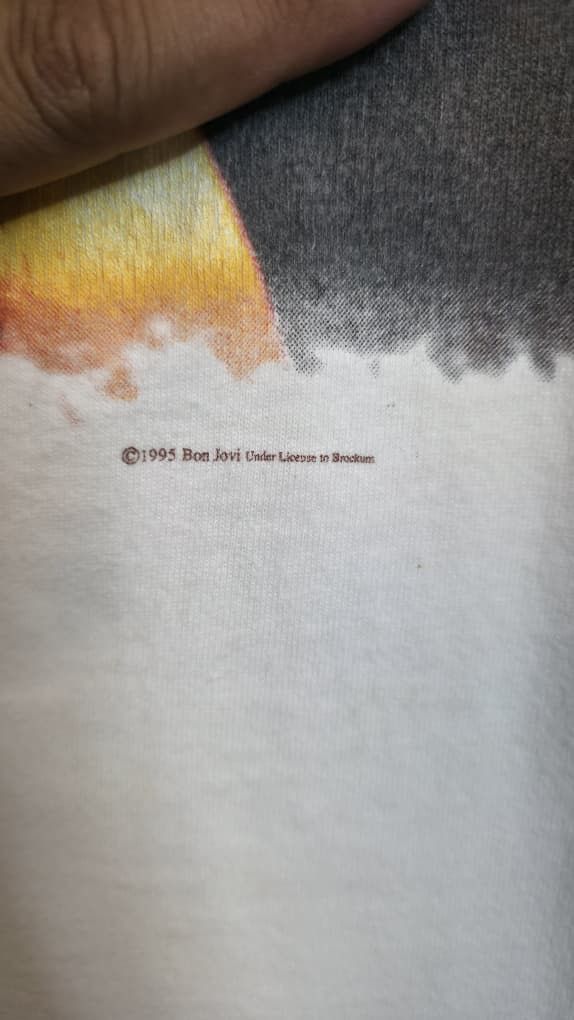 Band Tees Bon jovi vintage tshirt Size US L / EU 52-54 / 3 - 3 Thumbnail