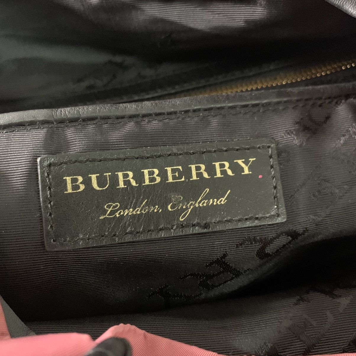 Burberry Burberry Canvas Nylon Pink Backpack Size ONE SIZE - 12 Thumbnail